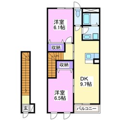 アクアブローの物件間取画像